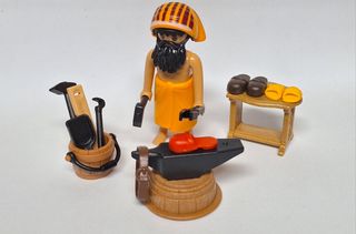 Playmobil Pastor Aldeano Zapatero Portal Belen 