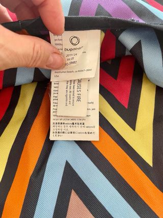 Bugaboo bee Missoni, capota y manta