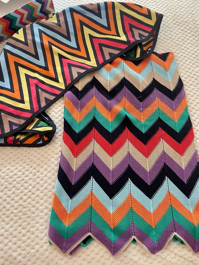 Bugaboo bee Missoni, capota y manta