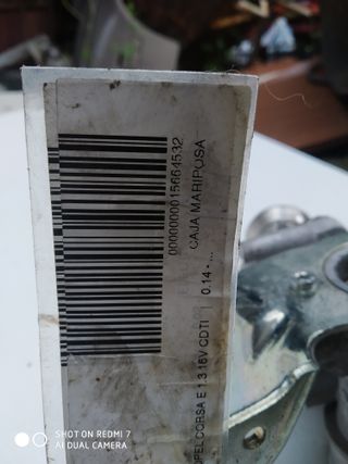 caja mariposa Opel 1.3 cdti 55277989