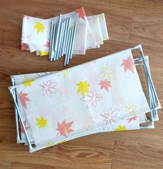 Estanteria de tela, 4 alturas.