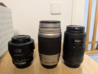 Set de objetivos Pentax