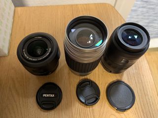 Set de objetivos Pentax