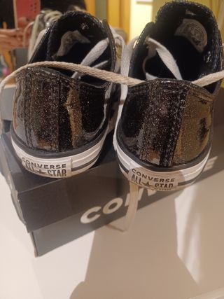 CONVERSE ZAPATILLAS NEGRAS PURURINA38