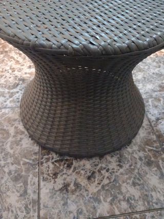 Mesa mimbre