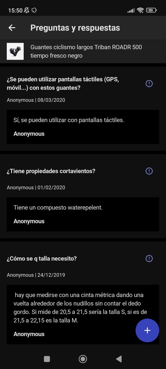 Guantes ciclismo invierno nuevos