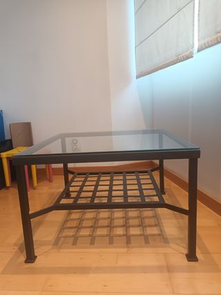 Mesa cristal ikea