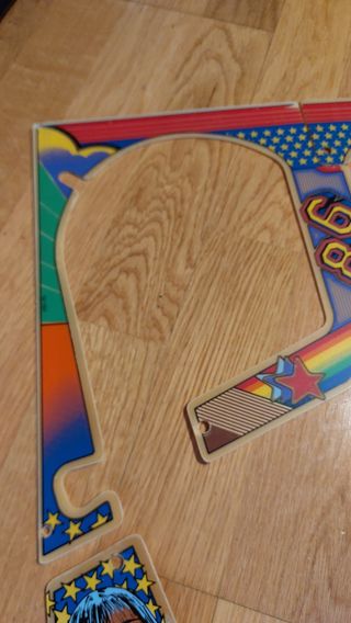 Juego de plásticos pinball Canasta 86