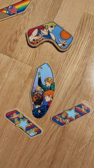 Juego de plásticos pinball Canasta 86