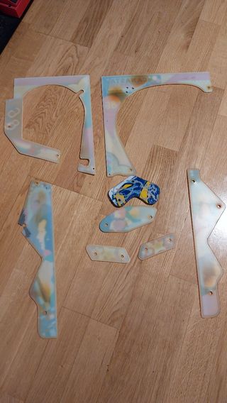 Juego de plásticos pinball Canasta 86