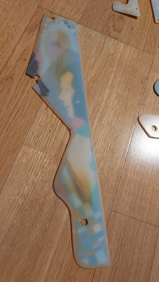 Juego de plásticos pinball Canasta 86