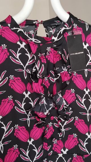 Vestido midi vestir nuevo talla M