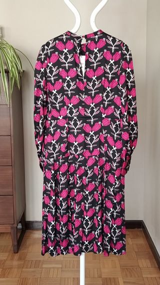 Vestido midi vestir nuevo talla M