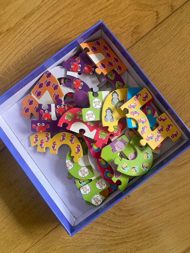 Puzzle formar números