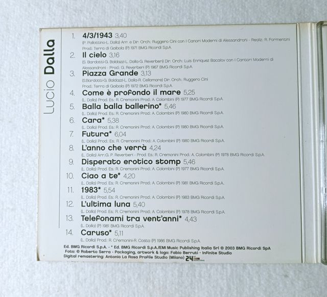 Lucio Dalla - Numeri 1