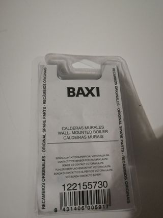 Termostato de tubería caldera