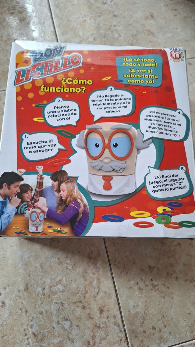 Juego familiar Don Listillo