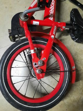 Bicicleta vintage niñ@ SCUDERIA FERRARI 14'