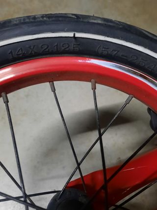 Bicicleta vintage niñ@ SCUDERIA FERRARI 14'