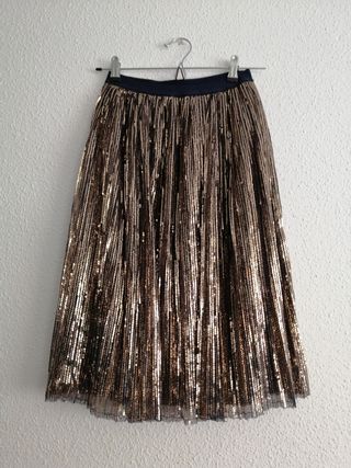 Falda lentejuelas nueva 