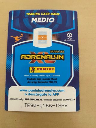 Cromo BALÓN DE ORO PEDRI  Barcelona PANINI Adrenal