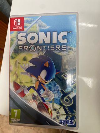 Videojuego sonic Feontiers