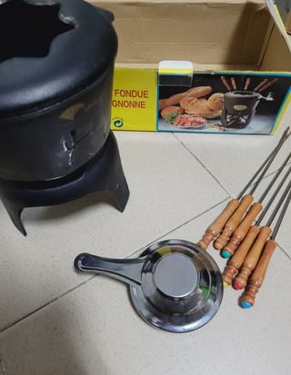 FONDUE DE HIERRO FUNDIDO.