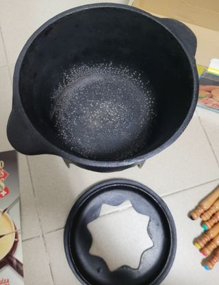 FONDUE DE HIERRO FUNDIDO.