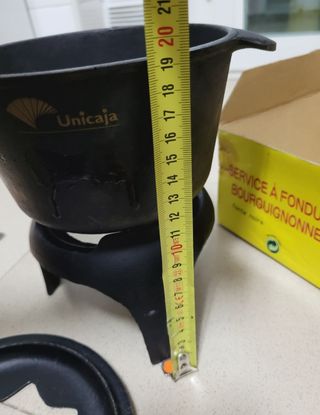 FONDUE DE HIERRO FUNDIDO.