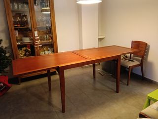 Mesa de salón extensible + 6 sillas 