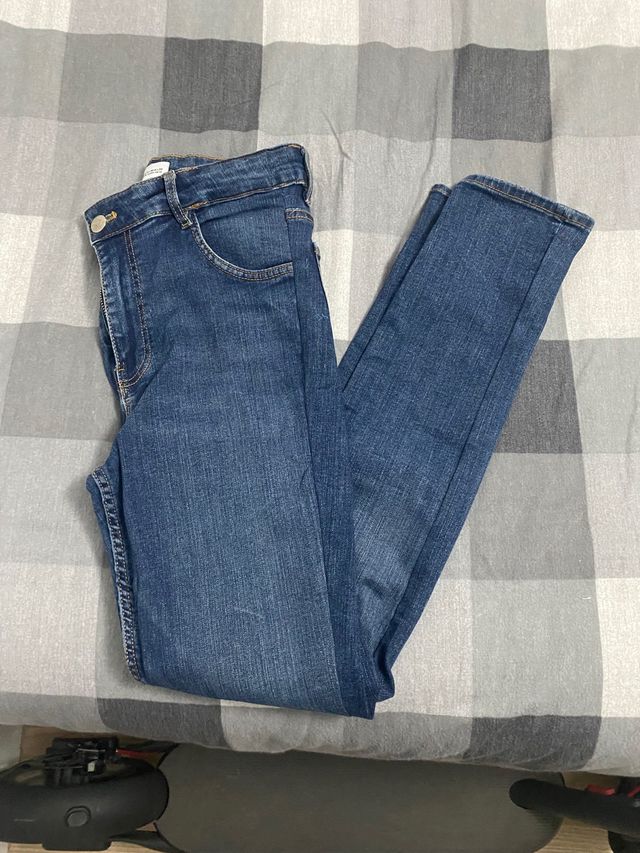 Pantalón Vaquero Pitillo Zara