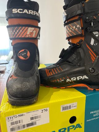 Botas esqui travesia montaña scarpa f1 