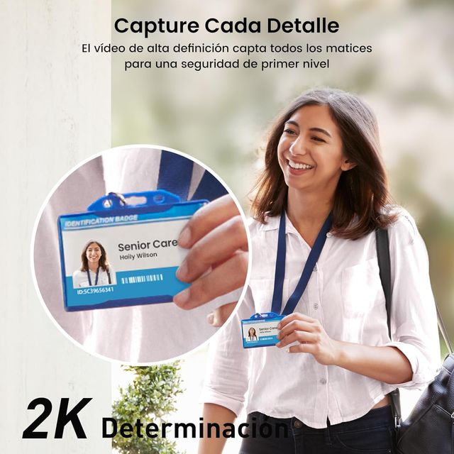 Timbre Inalámbrico con Cámara WiFi 2K 🛎🚪