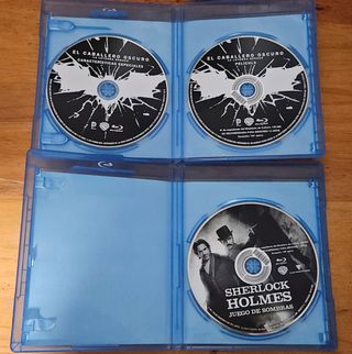 Pack Batman + Sherlock Holmes blue ray