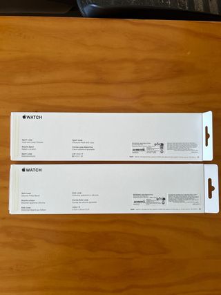 2 correas originales para Apple Watch