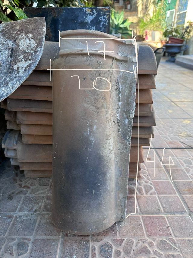 120 Tejas ceramica mixta CIA ESCANDELLA