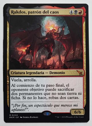 Rakdos, patrón del caos