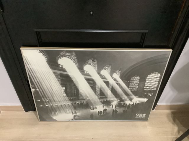 Fotografia incorniciata della stazione di New York