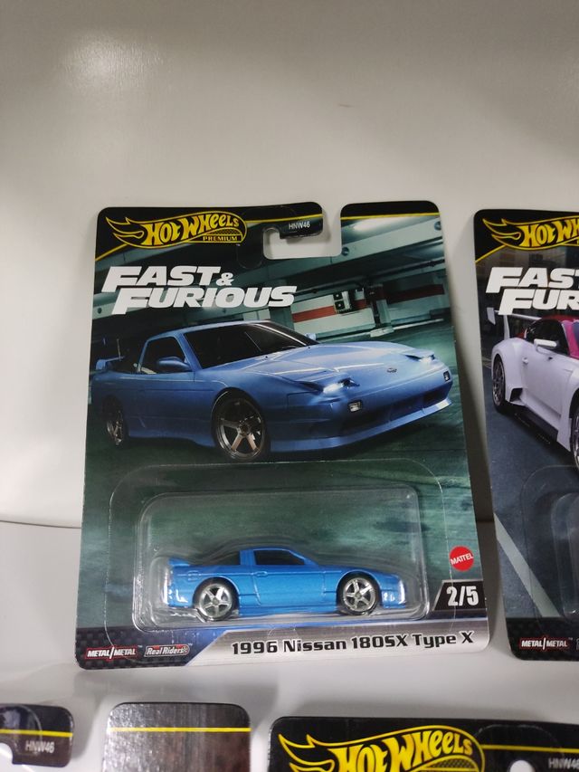 5xHotWheels fast furious serie completa