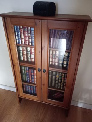 CONJUNTO ESCRITORIO CON ESTANTERIA DE IKEA