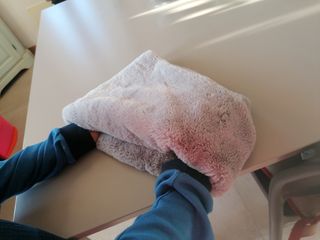 Tuta da sci bambina e scaldacollo