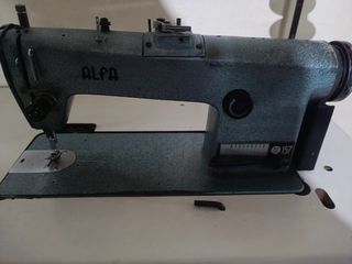 Maquina de coser industrial alfa 157-303 automatic
