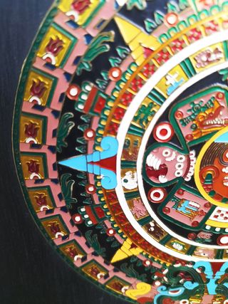 CALENDARIO MAYA - ESMALTADO