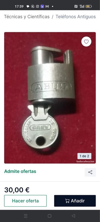 Candado de teléfono