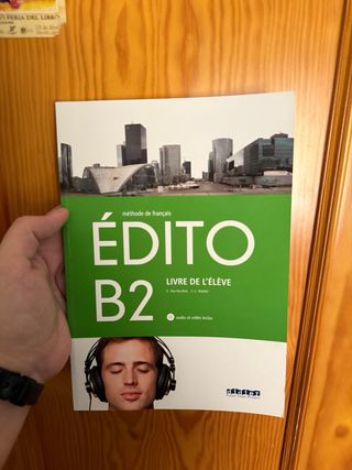 Libro Francés EDITO B2 ELEVE+CD+DVD