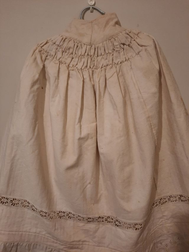 ANTIGUO TRAJE CRISTIANAR.VESTIDO BAUTISMO