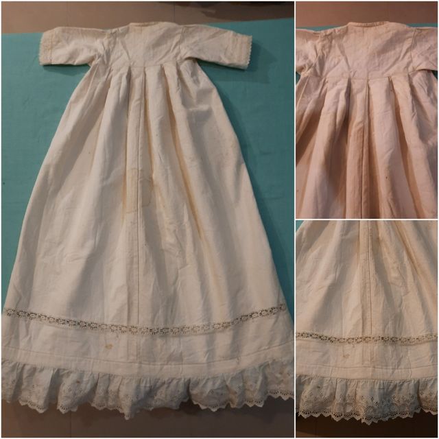 ANTIGUO TRAJE CRISTIANAR.VESTIDO BAUTISMO