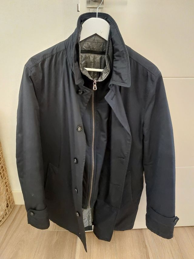 Parka con forro impermeable