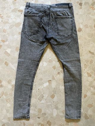 Pantalón Vaquero ceniza