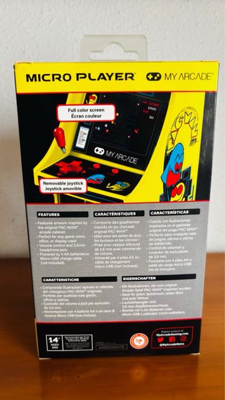 Consola Mini Arcade Pac Man (PRECINTADA)